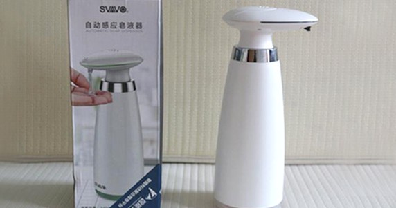 瑞沃智能感应洗手液机——洗手可以多智能多卫生？