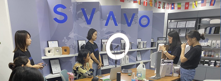 疫情之下，瑞沃SVAVO在第127届广交会首场云端直播 台前幕后团队