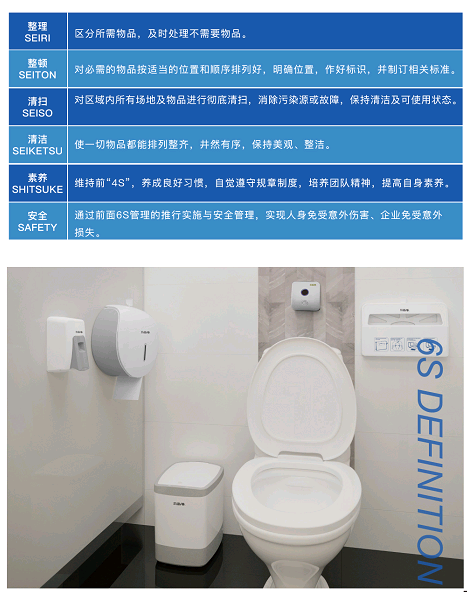 瑞沃将高品质的智能感应类产品带入公共卫生场所，提供整体无接触卫生清洁6S解决方案，有效避免交叉感染。