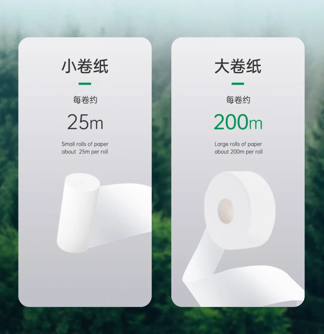 大卷纸,小卷纸